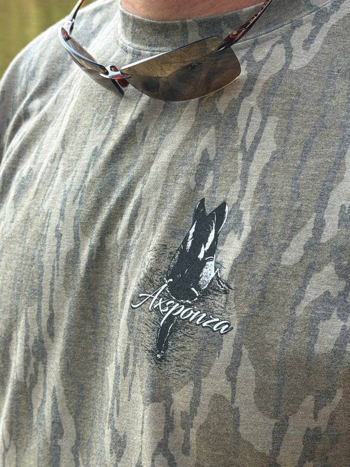 Dabbling Woodie Washed-Out Mossy Oak Bottomland Camo Tee