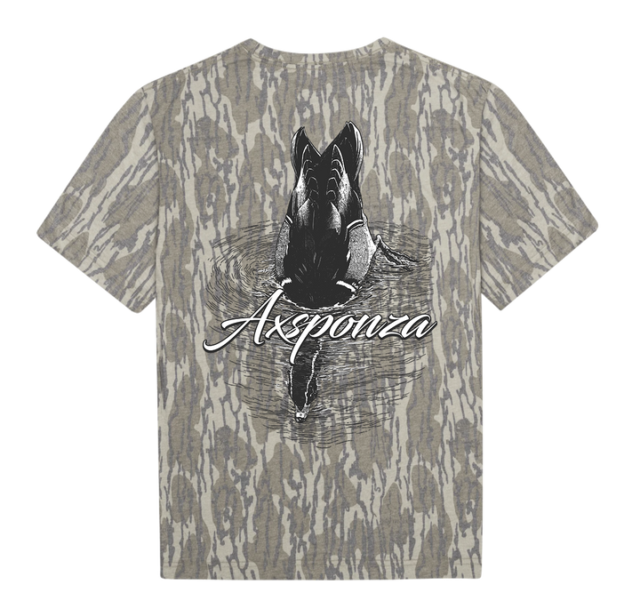 Dabbling Woodie Washed-Out Mossy Oak Bottomland Camo Tee