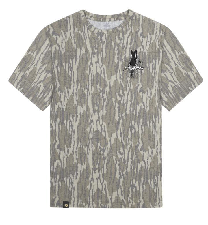 Dabbling Woodie Washed-Out Mossy Oak Bottomland Camo Tee