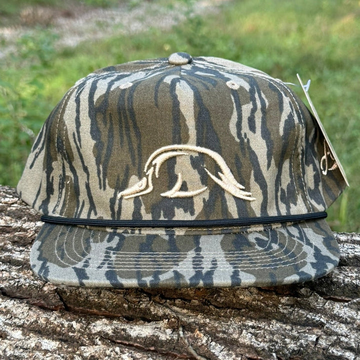 Solo Woodie Icon Embroidered Rope Hat on Bottomland