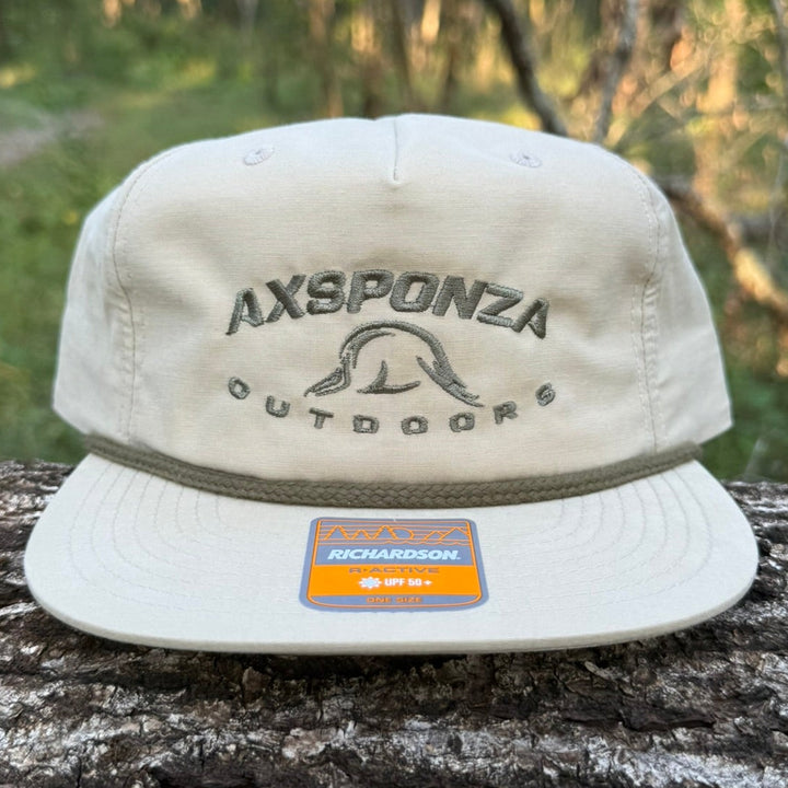 Icon Banner Rope Hat Sand - Loden