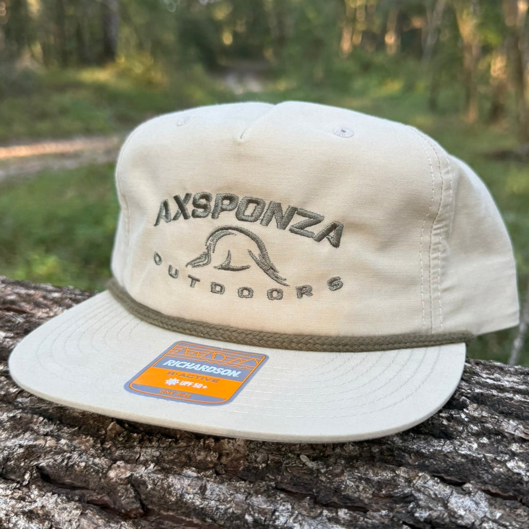 Icon Banner Rope Hat Sand - Loden