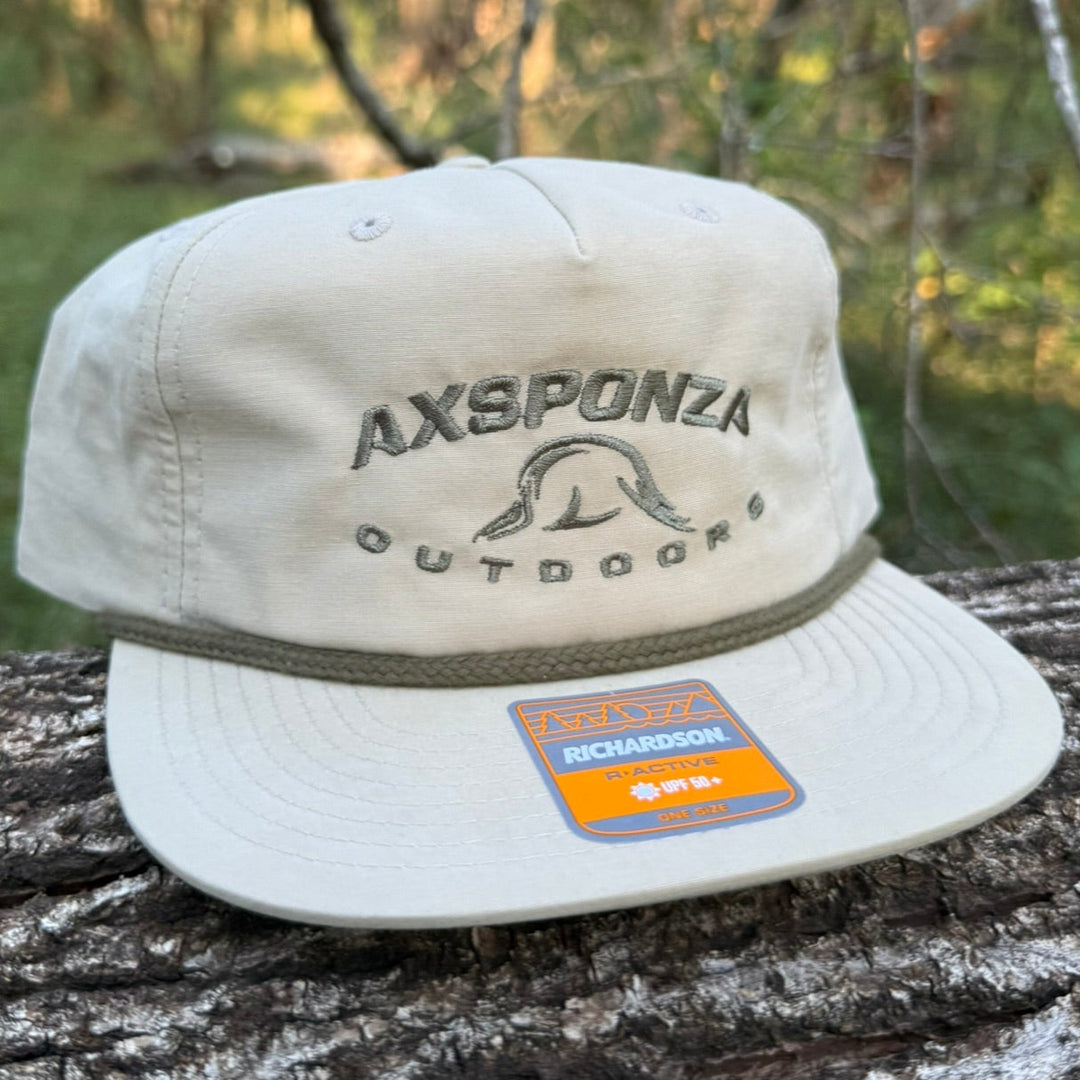 Icon Banner Rope Hat Sand - Loden