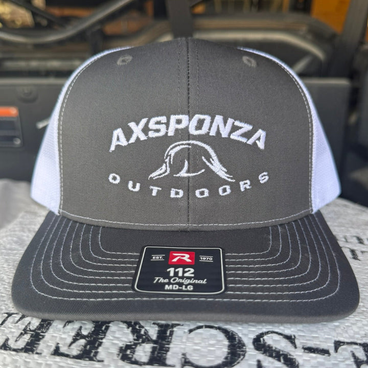 Icon Banner Trucker Hat Charcoal/White