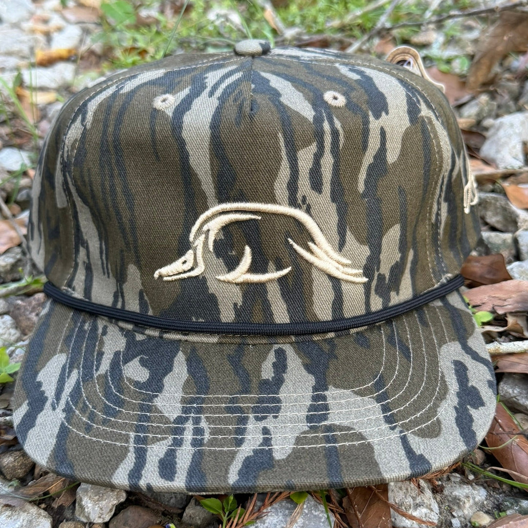 Solo Woodie Icon Embroidered Rope Hat on Bottomland