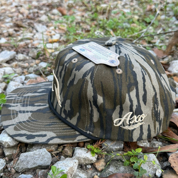 Solo Woodie Icon Embroidered Rope Hat on Bottomland