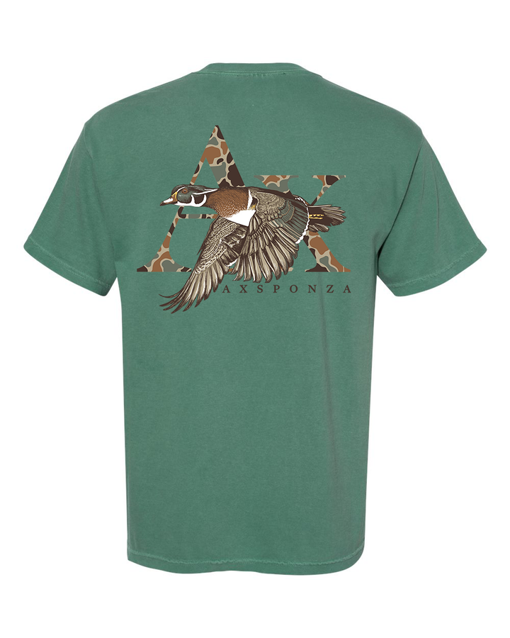 AX Woodie Flying Pocket Tee
