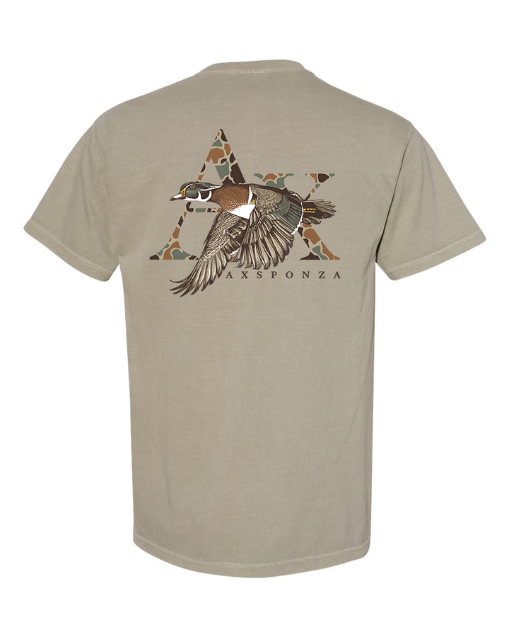 AX Woodie Flying Pocket Tee