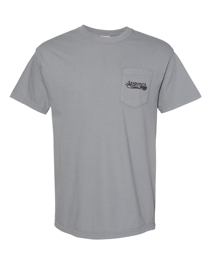 Shades & Feathers Black Lab Marsh Pocket Tee