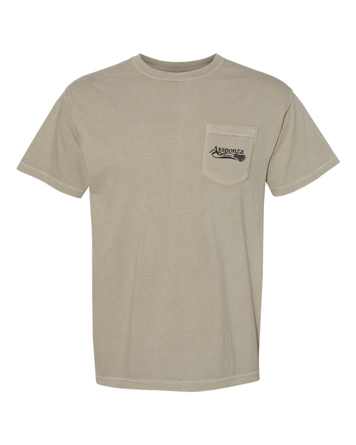 Shades & Feathers Black Lab Marsh Pocket Tee