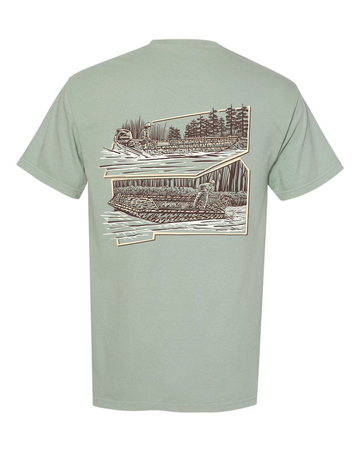 Tiller Runs Pocket Tee Bay